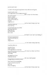 English Worksheet: boys dont cry