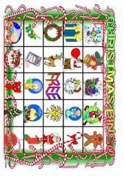 Christmas Bingo boards 5-7 (of 10)  