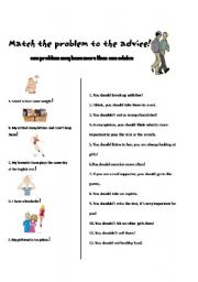 English Worksheet: SHOULD