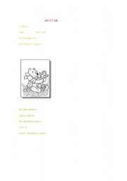 English Worksheet: ABOUT ME 