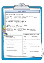 English Worksheet: Past Simple