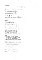 English worksheet: Silly Sorting Sammy