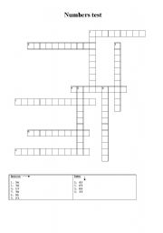 English worksheet: Lets count