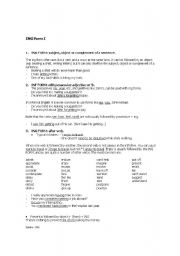 English Worksheet: Gerund - as Object