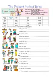 English Worksheet: Present Perfect