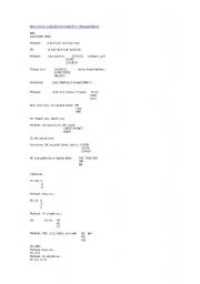 English worksheet: ABC Song - bt The Jackson 5 