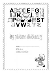 English worksheet: my picture dictionary