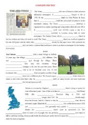English Worksheet: verb tenses