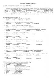 A Comprehensive Intermediate Examination Paper For Grade 11