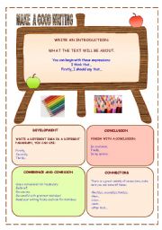 English Worksheet: writing