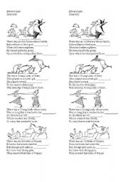 English Worksheet: Edward Lear limerick gap fill