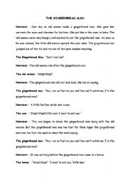 English Worksheet: Script