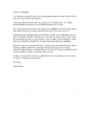 English Worksheet: compulsory email