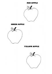 English worksheet: RED-GREEN-YELLOW