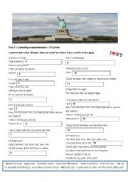 English Worksheet: New York
