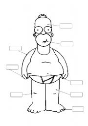 homer simpson body guide