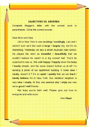 Adjectives vs.  Adverbs