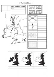 English Worksheet: The British Isles