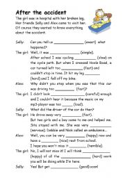 English Worksheet: Adjective Adverb