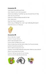 English Worksheet: ESL Food