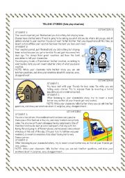 English Worksheet: Roleplay situations