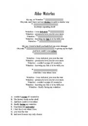 English worksheet: Abba Waterloo