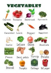 vegetables