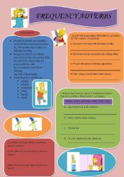 English Worksheet: frequency adverbs