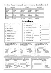 English Worksheet: to be and personal pronouns (subjects)