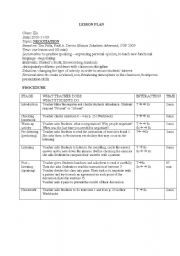 English worksheet: Lesson Plan negiotiation High School