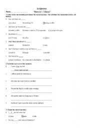 English worksheet: HAVE TO- CHORES