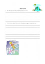 English worksheet: Global Warming