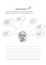 English Worksheet: Reported Speech