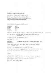 English Worksheet: Bonnie and Clyde Lesson Plan