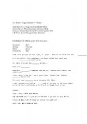 English worksheet: Bonnie and Clyde Lesson Plan