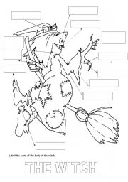 English Worksheet: the witch2