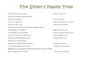 English Worksheet: Family Tree