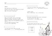 English Worksheet: This is halloween 