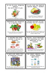 English Worksheet: ALL ABOUT FOOD PART 2