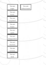 English worksheet: Expressing Body Language