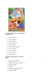 English Worksheet: Winnie the Pooh