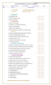 English Worksheet: TEACHING  EVALUATION