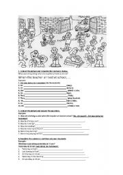 English Worksheet: PAST CONTINUOUS PRACTICE