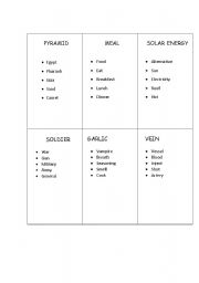 English Worksheet: GAME