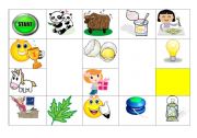 English worksheet: phonic /y/ board game