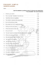 English worksheet: Auxiliary be and primary modals