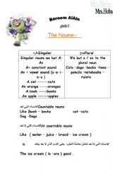 English Worksheet: Rivision on some /any , there is /there are 