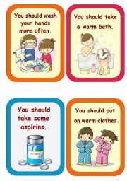 English Worksheet: Health Problems & Treatment 4-4