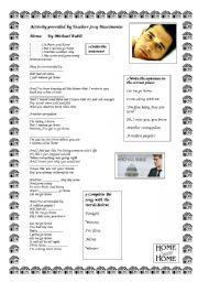 English Worksheet: Home Michael Bubl