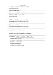 English worksheet: Fully editable step by step PASSIVE VOICE in class worksheet. 